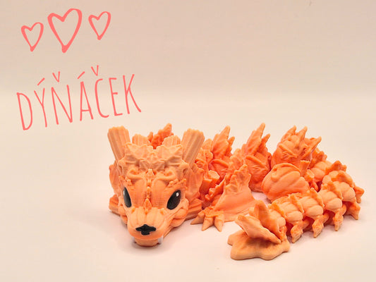 Dýňáček - Polohovatelný drak